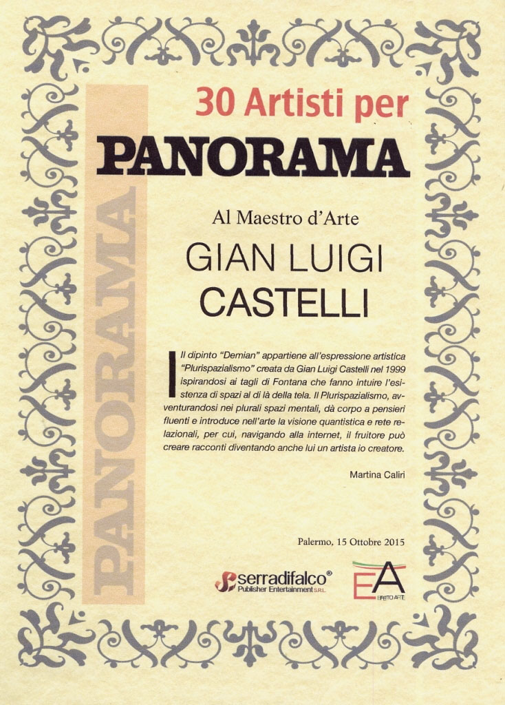 30 artisti per Panorama